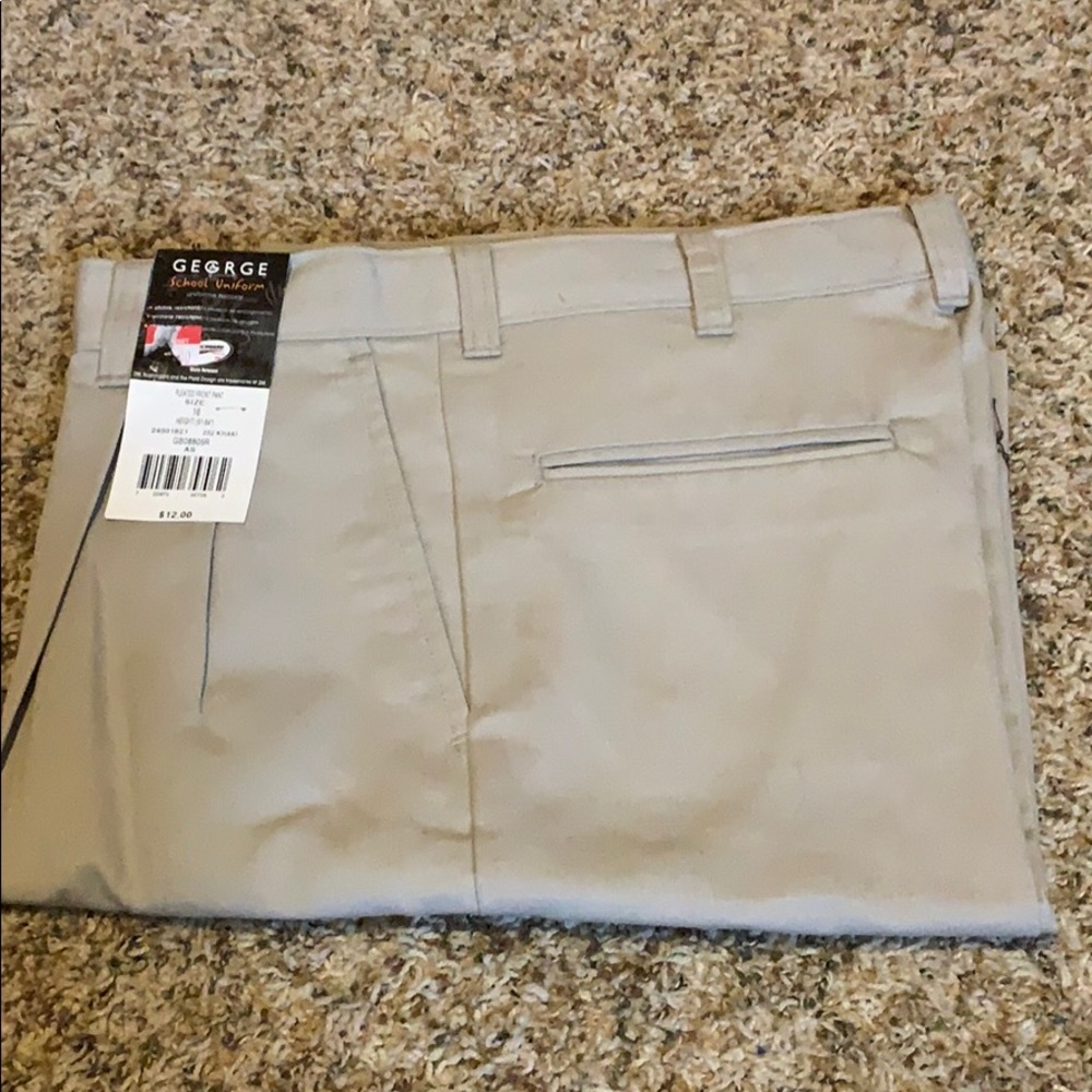 brand new khaki uniform pants